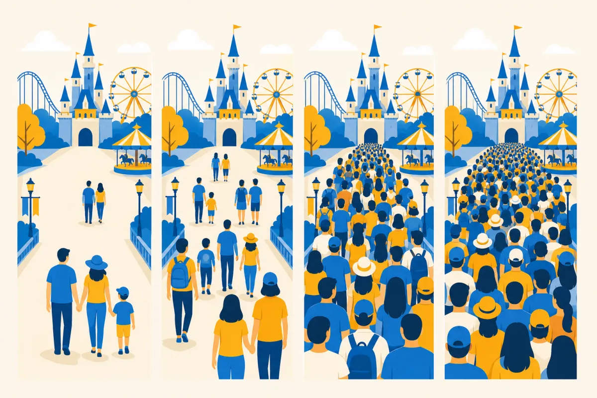 The Four Disney Parks, Ranked by Wait Time