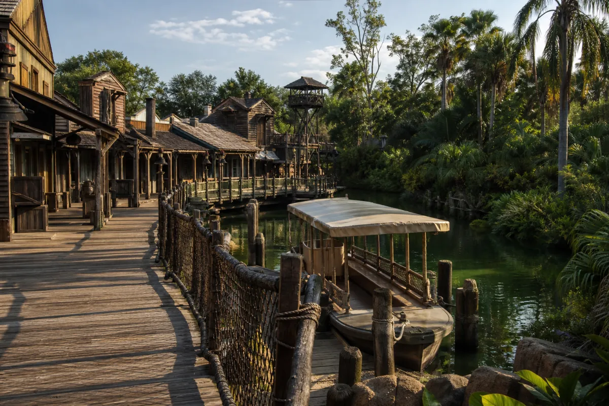 Adventureland and Frontierland: A Combined Touring Plan