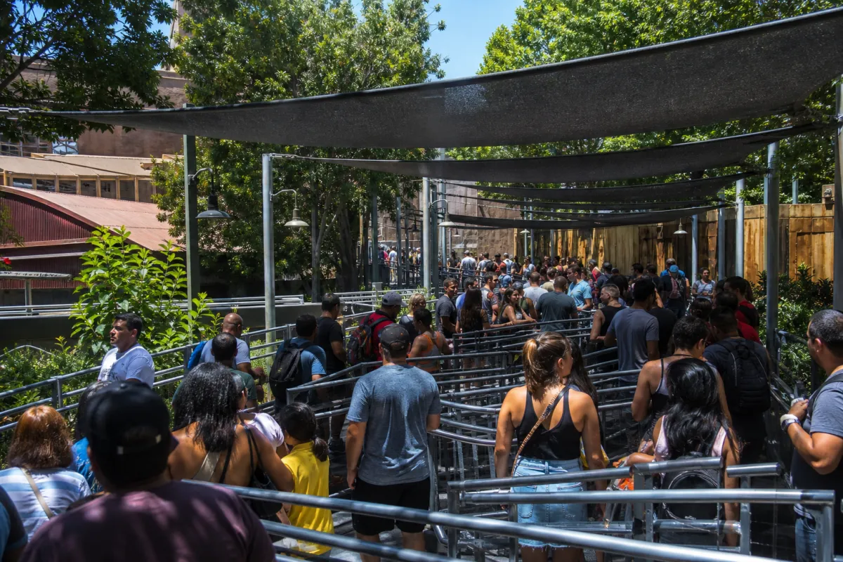 Universal Studios Florida Wait Times by Hour