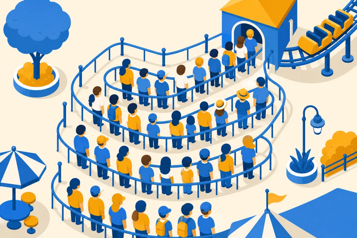 What Our Wait-Time Data Reveals About Park Lines